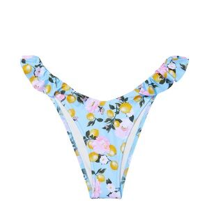 NWOT VICTORIA'S SECRET SWIM Ruffle Brazilian Bikini Bottom